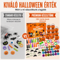 Halloween Csokit vagy Csalunk Buli Ajándék Szett