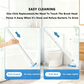 🚽 Disposable Toilet Brush Set with 18 Refills – Eldobható WC-kefe szett, 18 betéttel – Utánvét ✨