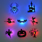 👻 Glow in Dark Halloween falmatrica – Hangulatos szobadekoráció – Utánvét 🕸️