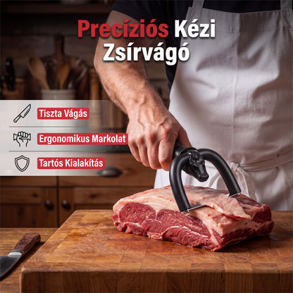 🔥 Kézi húszsírozó – Marhahús és sertés zsír eltávolítására – Utánvét 📦