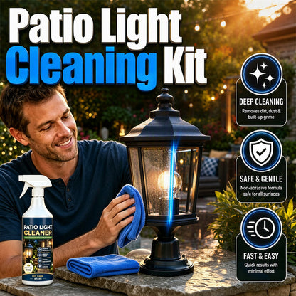 🧴 Kerti lámpa tisztító spray – Outdoor lanternhez és kerti fényekhez – Utánvét 🔥