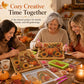 🍂 Autumn 3D Pearl Painting Kit – Őszi gyöngyhímző készlet, kreatív festés – Utánvét ✨