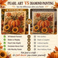 🍂 Autumn 3D Pearl Painting Kit – Őszi gyöngyhímző készlet, kreatív festés – Utánvét ✨
