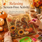 🍂 Autumn 3D Pearl Painting Kit – Őszi gyöngyhímző készlet, kreatív festés – Utánvét ✨