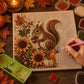 🍂 Autumn 3D Pearl Painting Kit – Őszi gyöngyhímző készlet, kreatív festés – Utánvét ✨
