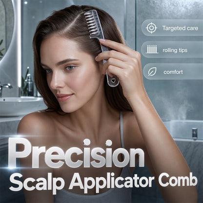 💇 Scalp Applicator Comb Tool – Hajápoló fésű fejbőrhöz, egyenletes felvitel – Utánvét ✨