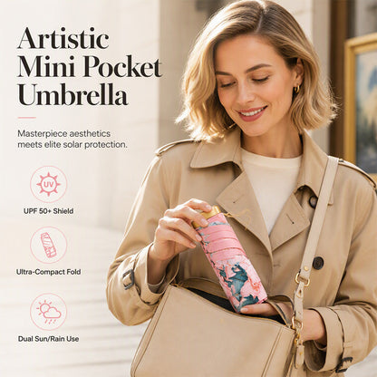 🌞 UPF 50+ mini esernyő – Napvédelem, kompakt – Utánvét 🔥