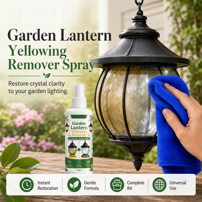 🏮 Outdoor Lantern Yellowing Cleaner – Kültéri lámpák sárgás foltjainak eltávolítója✨