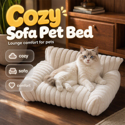 🛋️ Puha kisállat kanapéágy – Kényelmes, otthonos 🔥