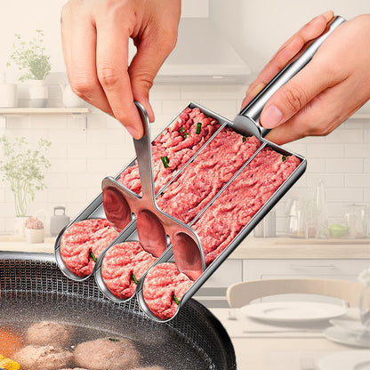 🥄 Stainless steel meatball spoon – Otthonra, gyors és egyenletes gombócok 🎯