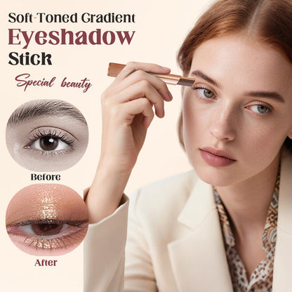 🎨 Soft-Toned Gradient Eyeshadow Stick – Puha tónusú, gradiens szemhéjpálca ✨