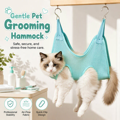 🧼 Grooming hammock – Körömvágáshoz, fürdetéshez, nyugodt állatokhoz ⚡