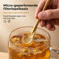 🥄 2-in-1 teaszűrő kanál szívószállal – Kompakt, könnyen használható 🔥