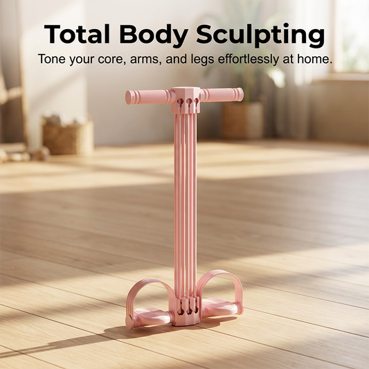 🏋️ Rugalmas jóga pedálhúzó – 6 cső, stabilitás és erőfejlesztés 📦