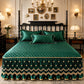 🛏️ Breathable Quilted Full-Coverage Bed Skirt – Lélegző, tömött ágyszoknya, teljes fedés ✨