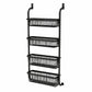 Over the Door Hanging Storage Basket Organizer