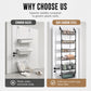 Over the Door Hanging Storage Basket Organizer