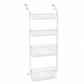 Over the Door Hanging Storage Basket Organizer