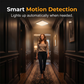 💡 Motion sensor ceiling light – Beltéri, könnyen szerelhető ⚡
