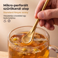 🥄 2-in-1 teaszűrő kanál szívószállal – Kompakt, könnyen használható 🔥