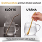 🥄 2-in-1 teaszűrő kanál szívószállal – Kompakt, könnyen használható 🔥