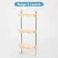 Multifunctional Durable Punch-Free Multi-Layer Storage Shelf