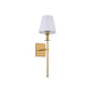 Classic Fabric Shade Wall Light