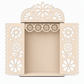 3D Carved Wood Wall Art Hollow Out Abstract Plant Decorative Panel for Living Room Entryway and TV Background Wall Decor