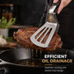 2-in-1 Stainless Steel Food Spatula Tong