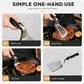 2-in-1 Stainless Steel Food Spatula Tong