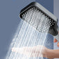 🚿 Nagy nyomású zuhanyfej – erőteljes vízsugár, amely spa-élményhez hasonló kényelmet nyújt ✨
