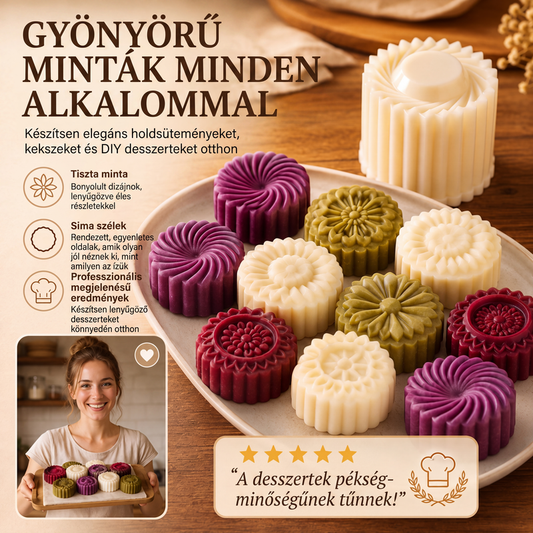 🥮 Kreatív kétfejű tortaforma – Egyedi és finom sütemények készítéséhez 👨‍🍳✨