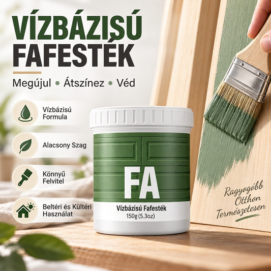 🌿 Vízbázisú fafesték – Környezetbarát bútorfelújító festék ✨