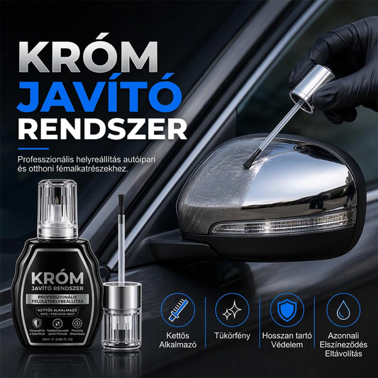 ✨ Professzionális krómjavító toll – Fémfelületek fényesítésére, karcolások eltüntetésére 🔥