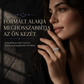 💍🌙 Holdkő gyűrű – Gótikus holdsarló, platinabevonat, misztikus 💎✨
