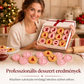 🍪 9 darabos formakészlet szirupos töltelékkel töltött kekszekhez – Kreatív sütés ✨