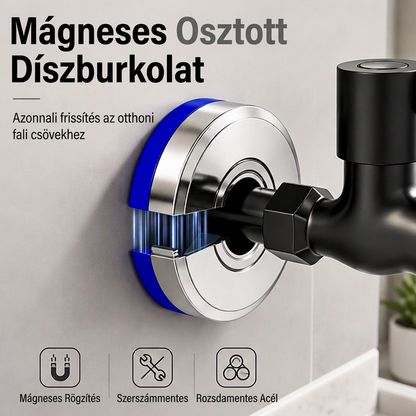 💧Mágneses osztható csaptelep díszburkolat🏠