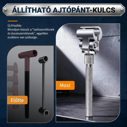 Univerzális állítható ajtópántkulcs