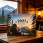 🌲 Vicces Erdő 2027 fali naptár – Humoros erdei jelenetek egész évre ✨