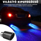 Univerzális LED-es autókipufogócső