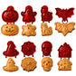 Halloween mini kézi pite sütőforma