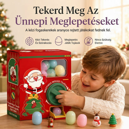 Gyerek mini Gashapon játékgép kapszulákkal