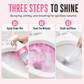 🚽 Habzó WC tisztító – Mélytisztítás, spray fejjel ✨