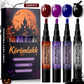 💅🕸️ Gyorsan száradó Halloween körömlakk tollak – Kreatív, ünnepi manikűr 🎃