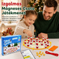 🎄 Hordozható mágneses sakk szett – Karácsonyi ajándék, utazáshoz ♟️
