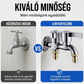 🔧 Mosógép csaptelep két kimenettel – Könnyen szerelhető, univerzális 🔥