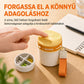 ✈️💊 Hordozható tablettatartó – 4 rekesz, praktikus, utazáshoz ⚡