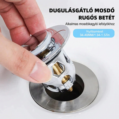 🔧 Univerzális mosdó vízfej szivárgásgátló dugó – Praktikus, egyszerű megoldás ✨