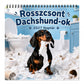 🐶 Rosszcsont tacskók kutya fali naptár – Cuki tacskók, vidám hónapok ✨