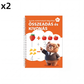 🖍️ Újrafelhasználható írásgyakorló füzet – Barázdált kalligráfia, gyerekeknek 📦